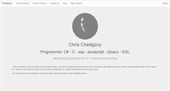 Desktop Screenshot of chedgzoy.com